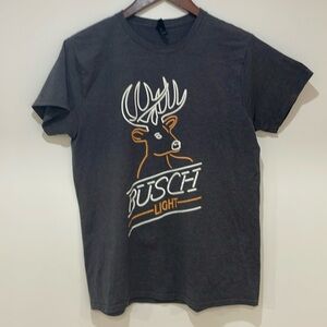 Men’s Busch Light deer t shirt size medium